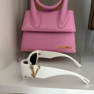 White Versace Sunglasses